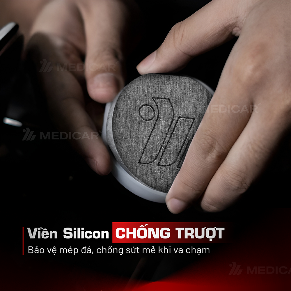 Đế đá lót ly ô tô Medicar siêu thấm nước, chống ẩm mốc & kháng khuẩn