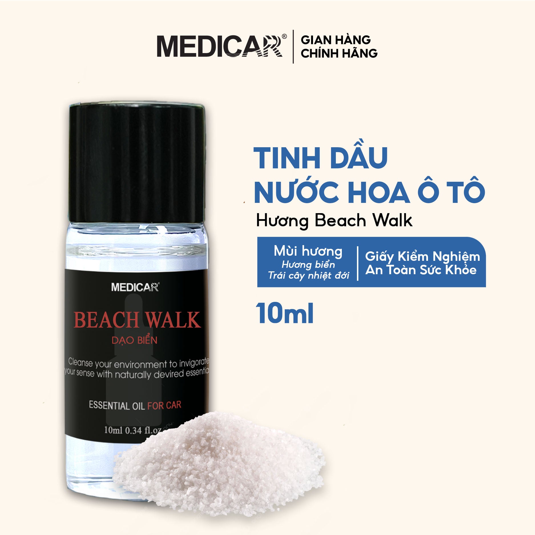 Tinh dầu ô tô BEACH WALK 10ml