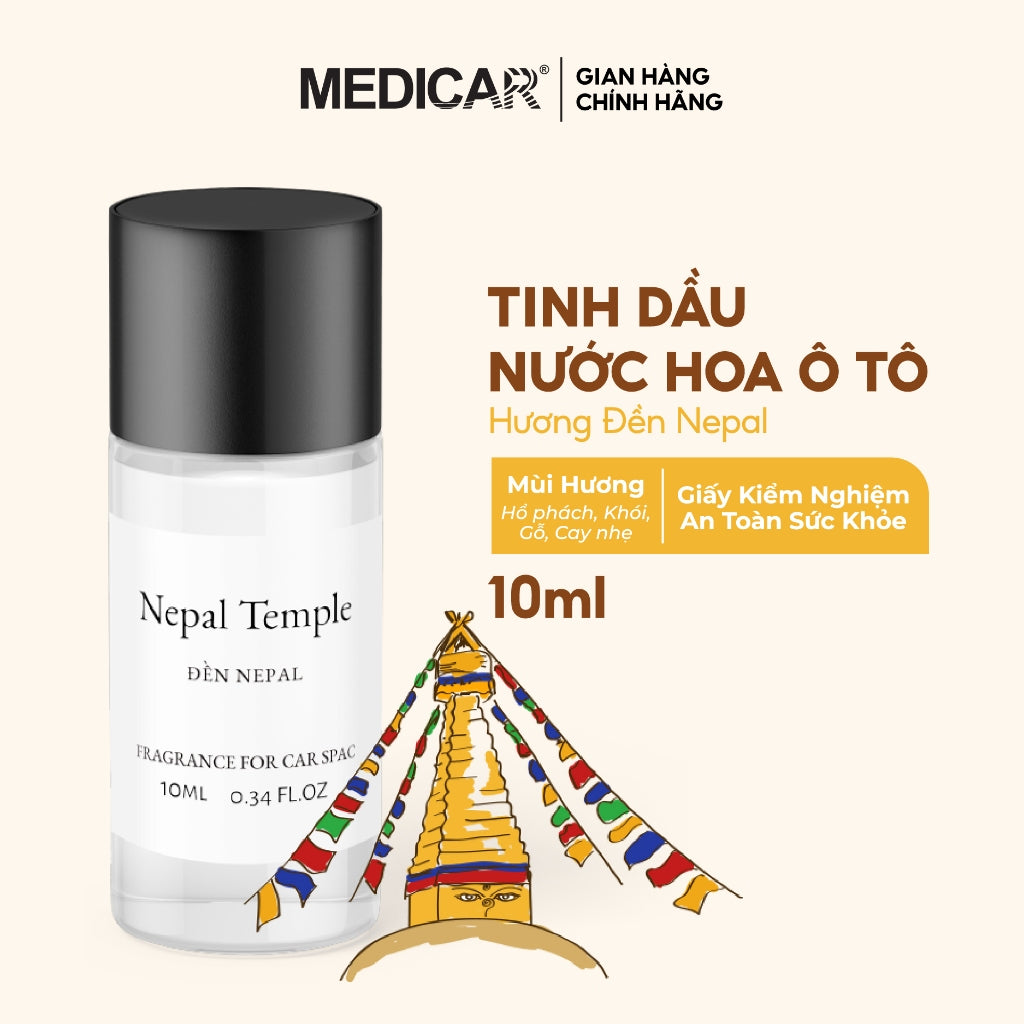 Tinh dầu ô tô NEPAL TEMPLE (Đền Nepal) Medicar