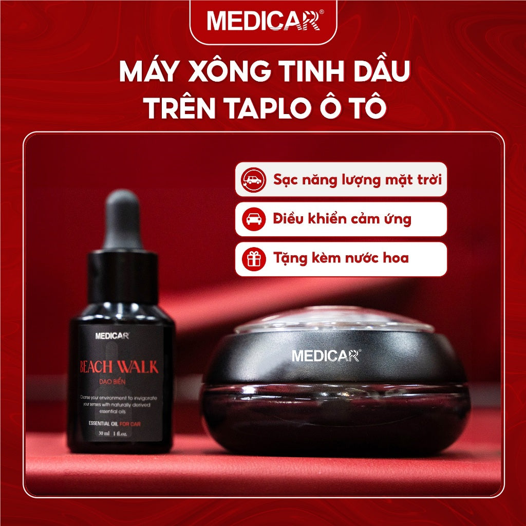 Máy xông tinh dầu ô tô gắn taplo Medicar