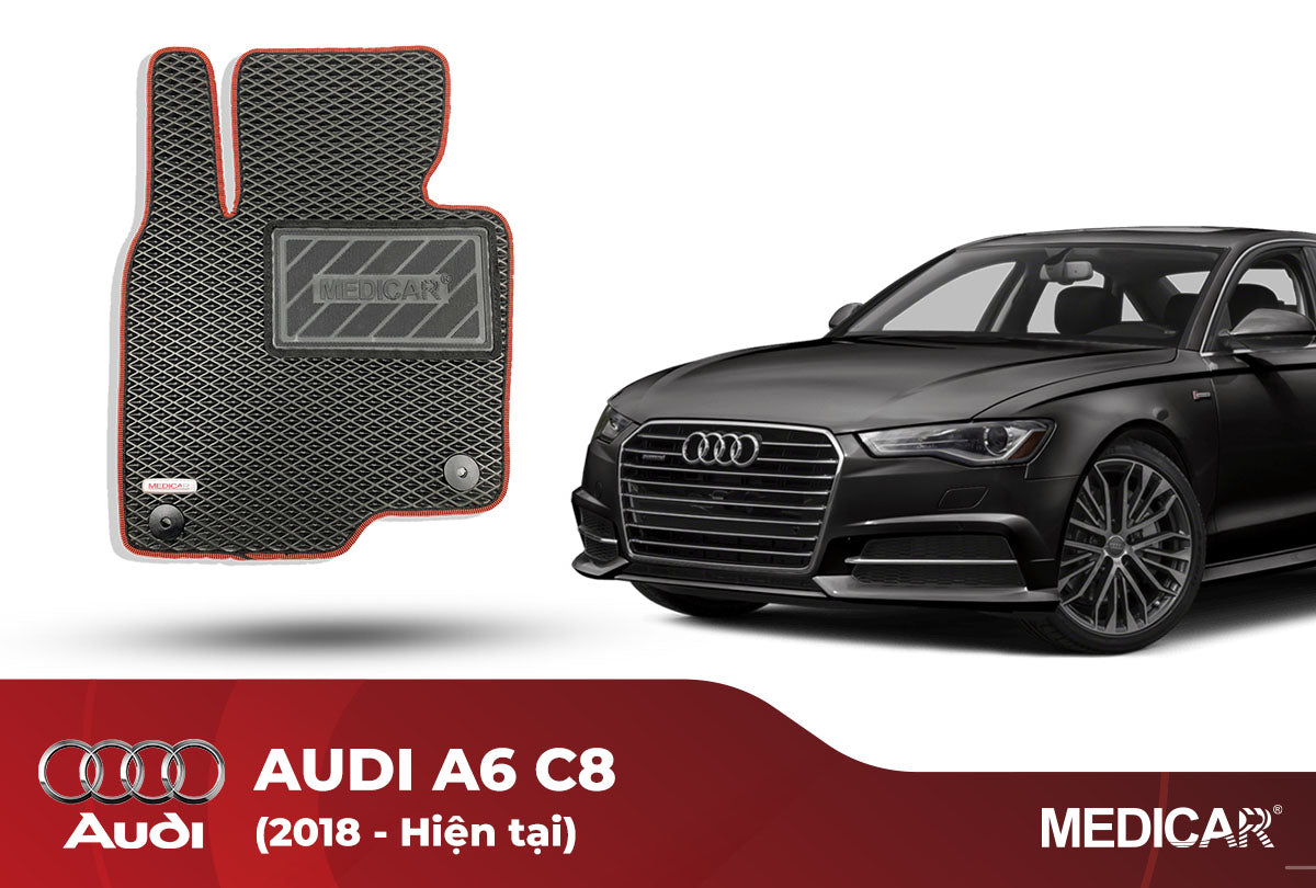 Thảm Lót Sàn Ô tô AUDI A6 C8 (2018 - Hiện tại)