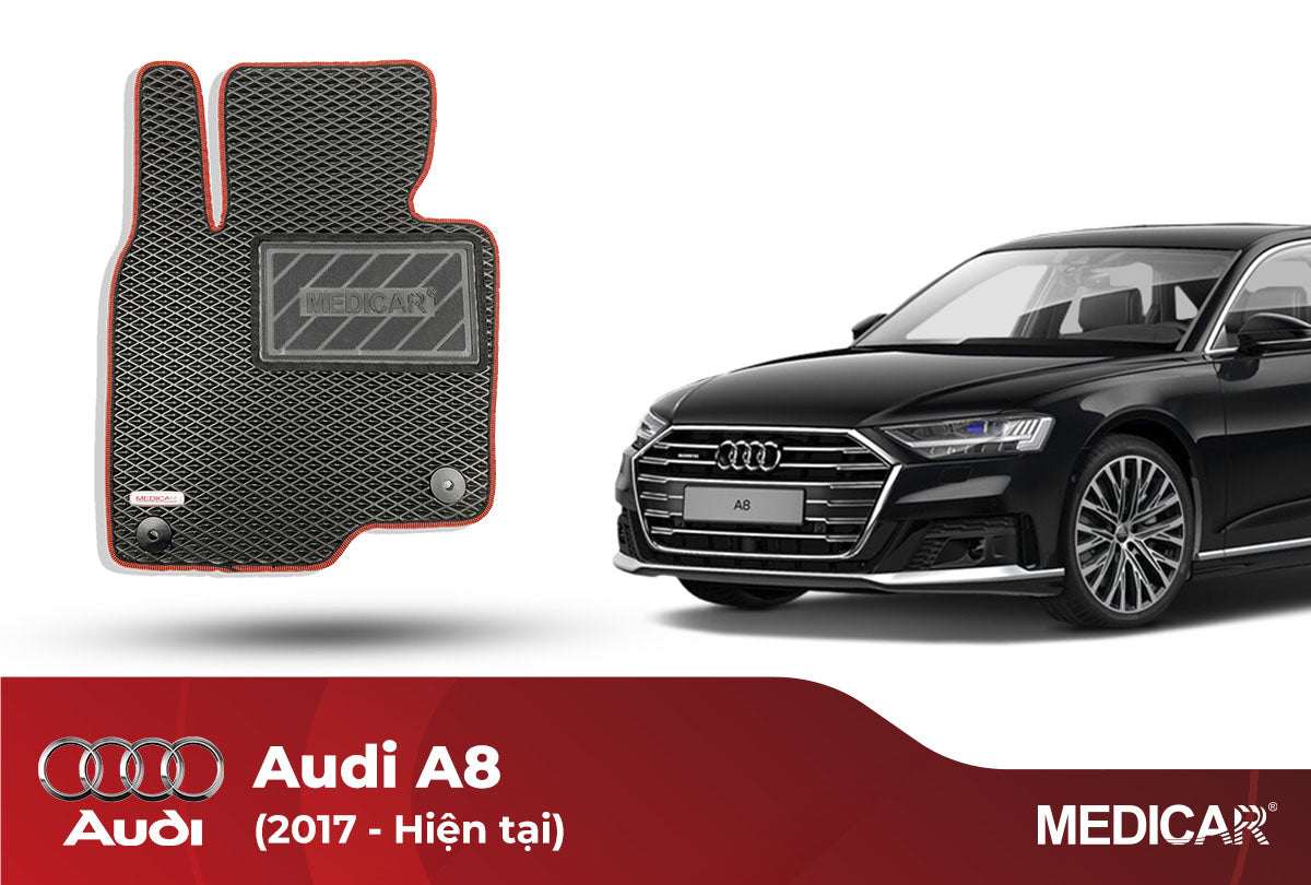 Thảm Lót Sàn Ô tô AUDI A8 (2017 - Hiện tại)