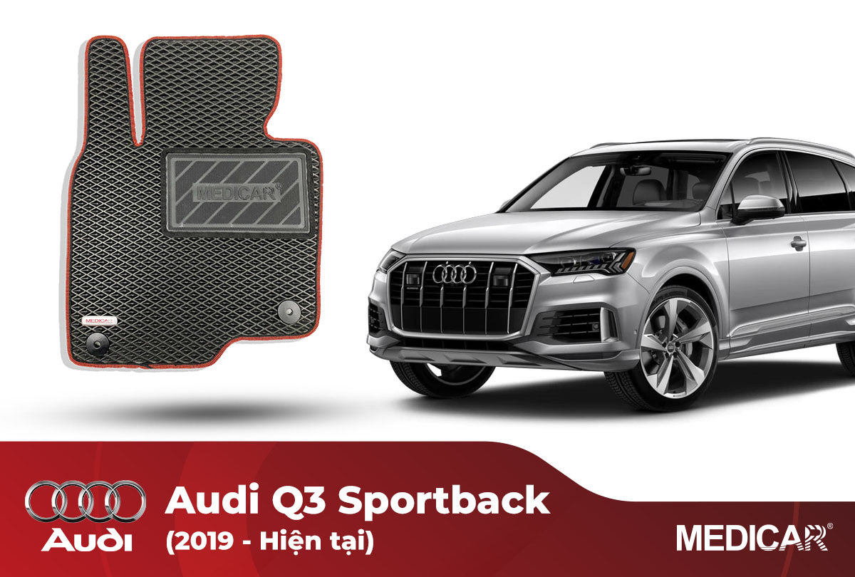 Thảm Lót Sàn Ô tô AUDI Q3 Sportback (2019-Hiện tại )