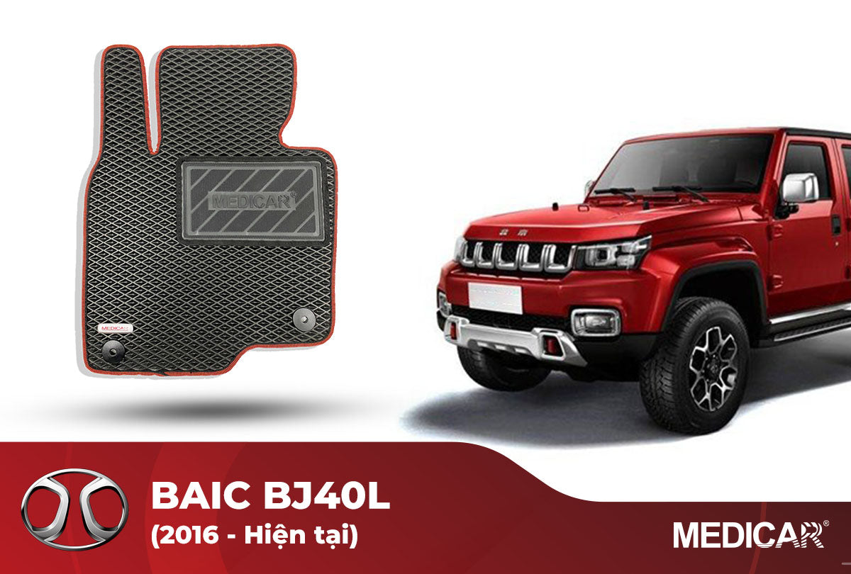 Thảm lót sàn ô tô Baic BJ40L (2016-Hiện tại)