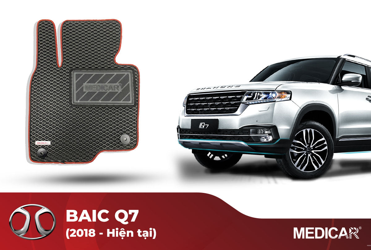 Thảm Lót Sàn Ô Tô Baic Q7 (2018-Hiện tại)