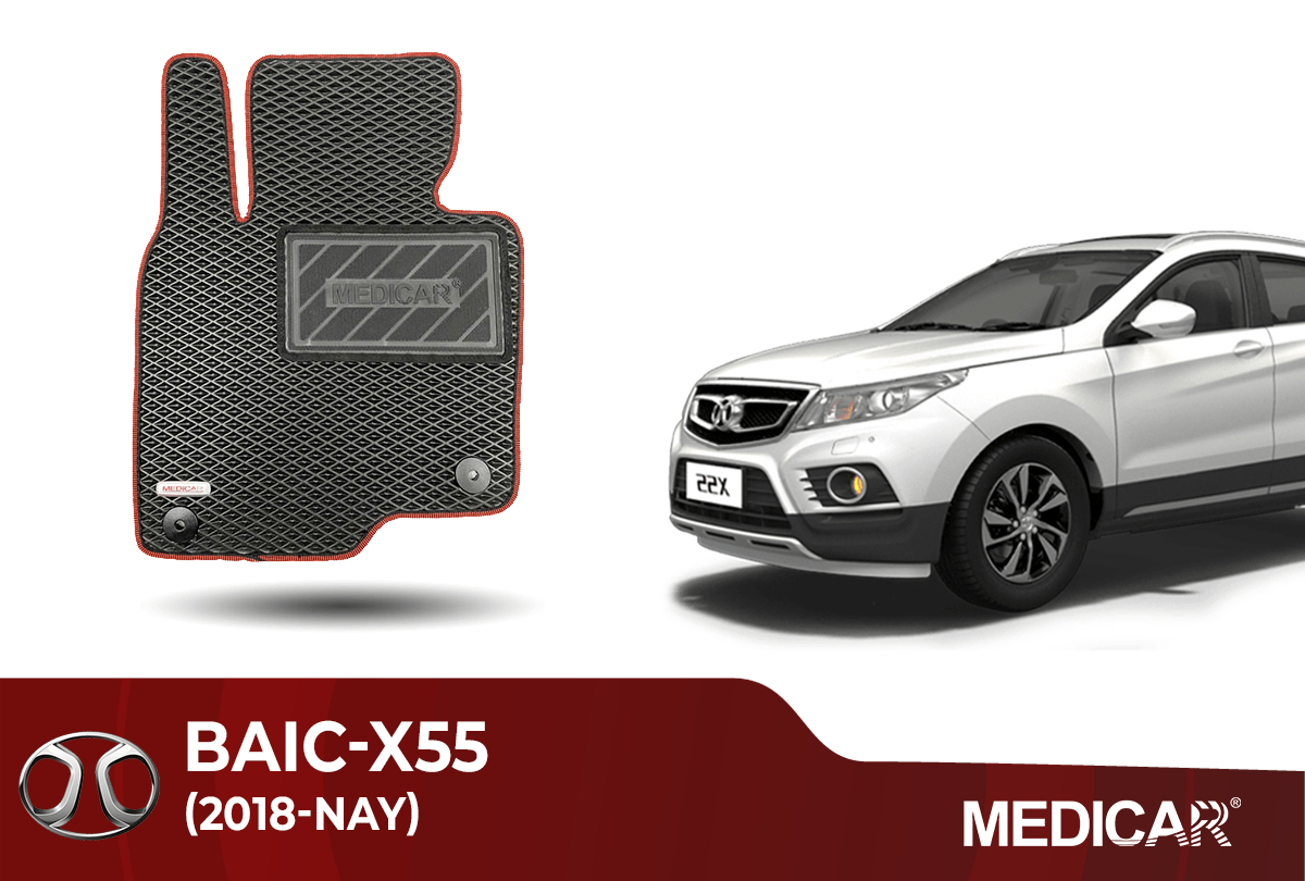 Thảm Lót Sàn Ô Tô Baic X55 (2018-Hiện tại)