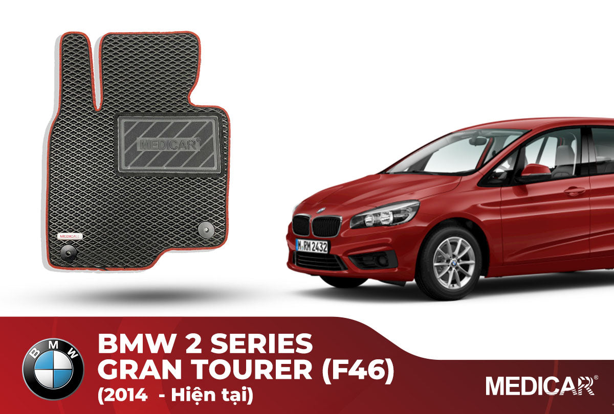 Thảm Lót Sàn Ô Tô BMW 2-Series Gran Tourer (2014-Hiện tại)
