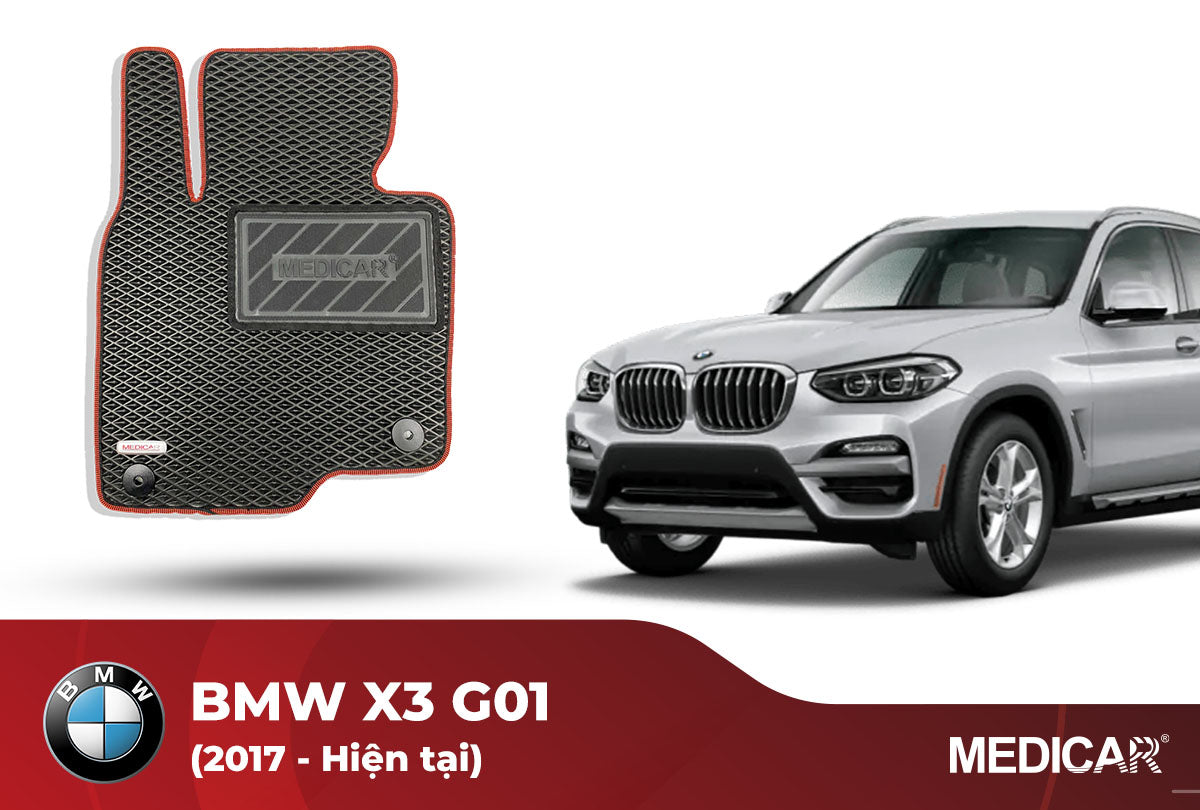 Thảm Lót Sàn Ô Tô BMW X3 G01 (2017-Hiện tại)