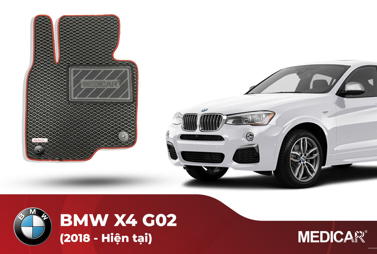 Thảm Lót Sàn Ô Tô BMW X4 G02 (2018-Hiện tại)