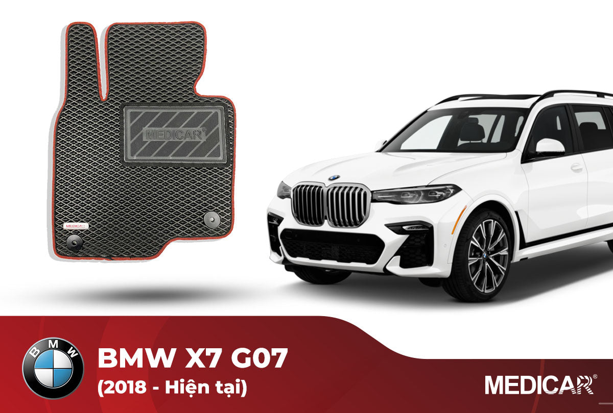 Thảm Lót Sàn Ô Tô BMW X7 G07 (2018-Hiện tại)