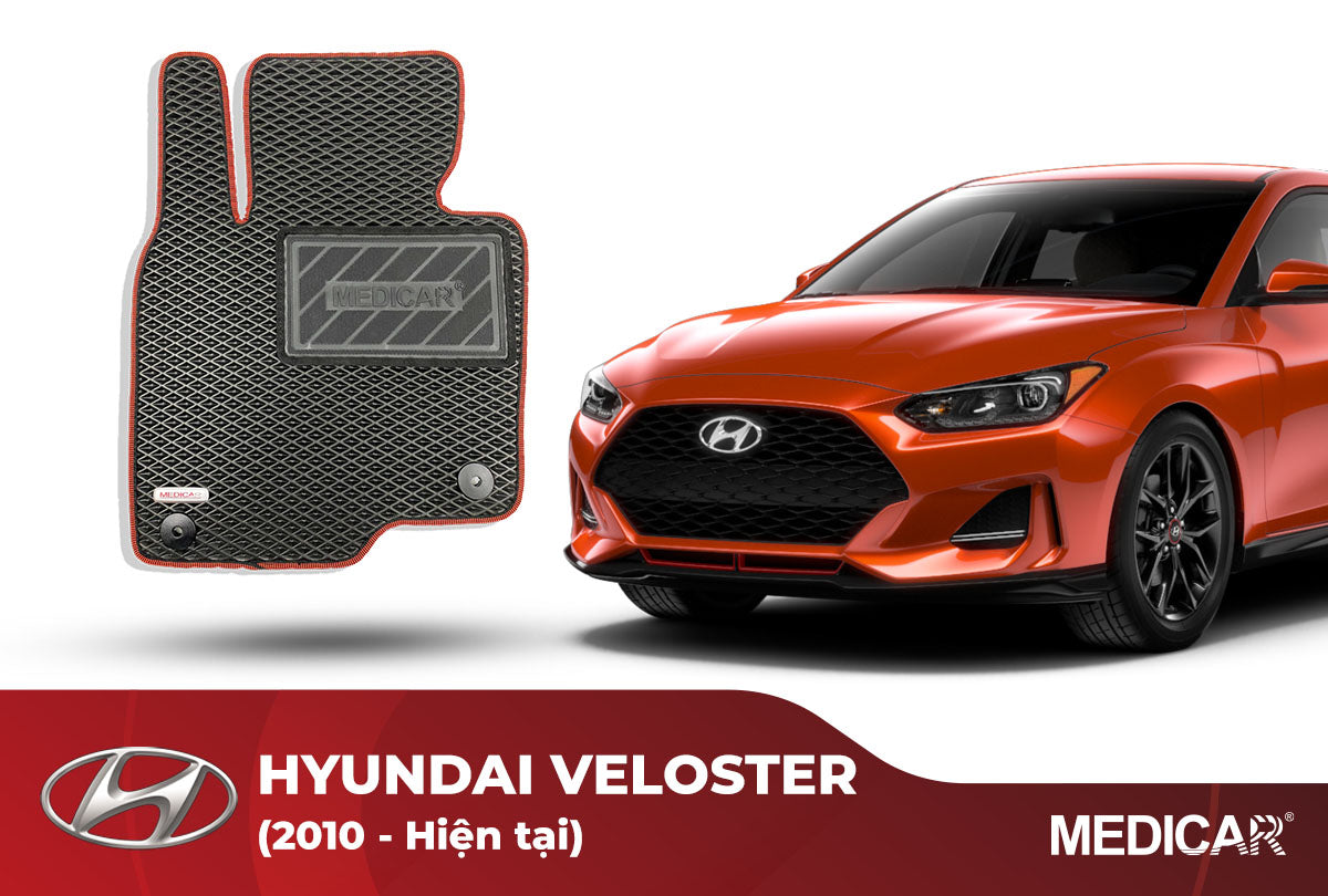 Thảm Lót Sàn Ô Tô Hyundai Veloster (2010-Hiện tại)