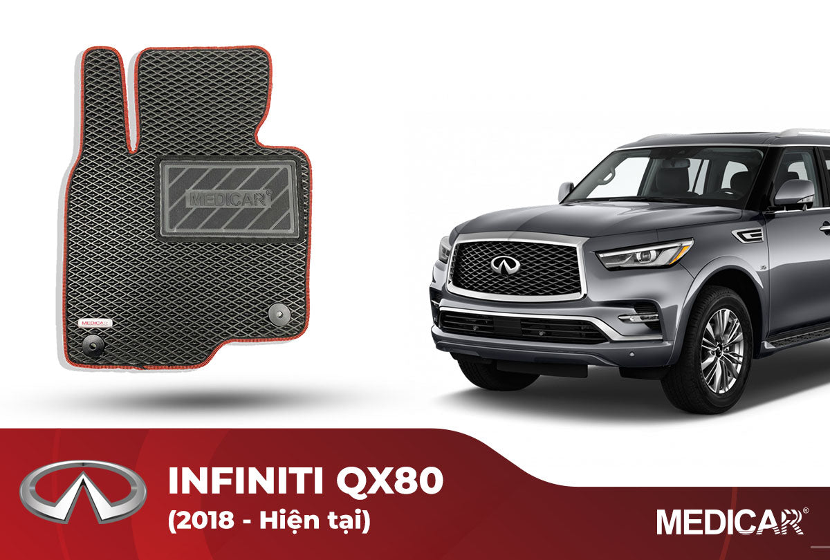 Thảm lót sàn ô tô INFINITI QX80 (2018-Hiện tại)