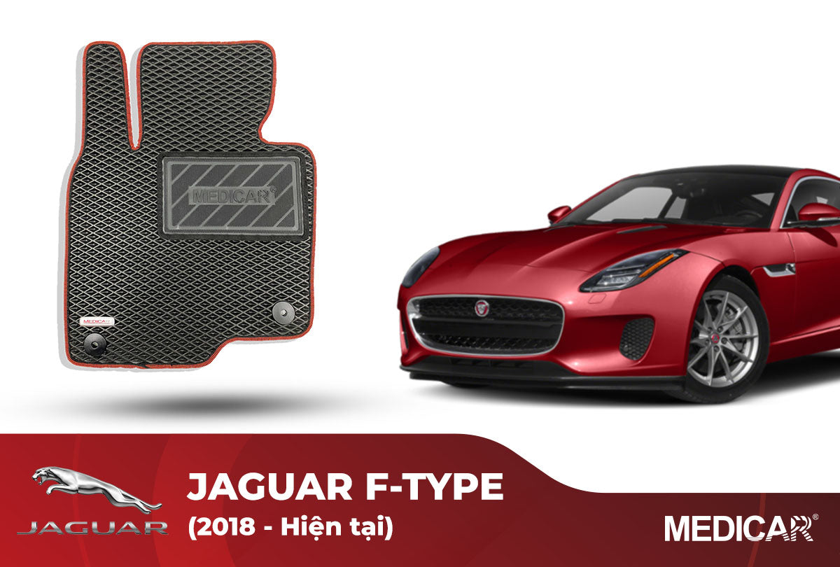 Thảm lót sàn ô tô JAGUAR F-TYPE (2018-Hiện tại)