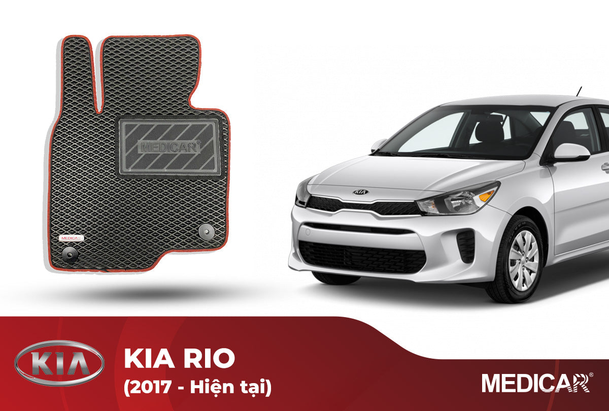 Thảm Lót Sàn Ô Tô Kia RIO 4 (2017-Hiện tại)