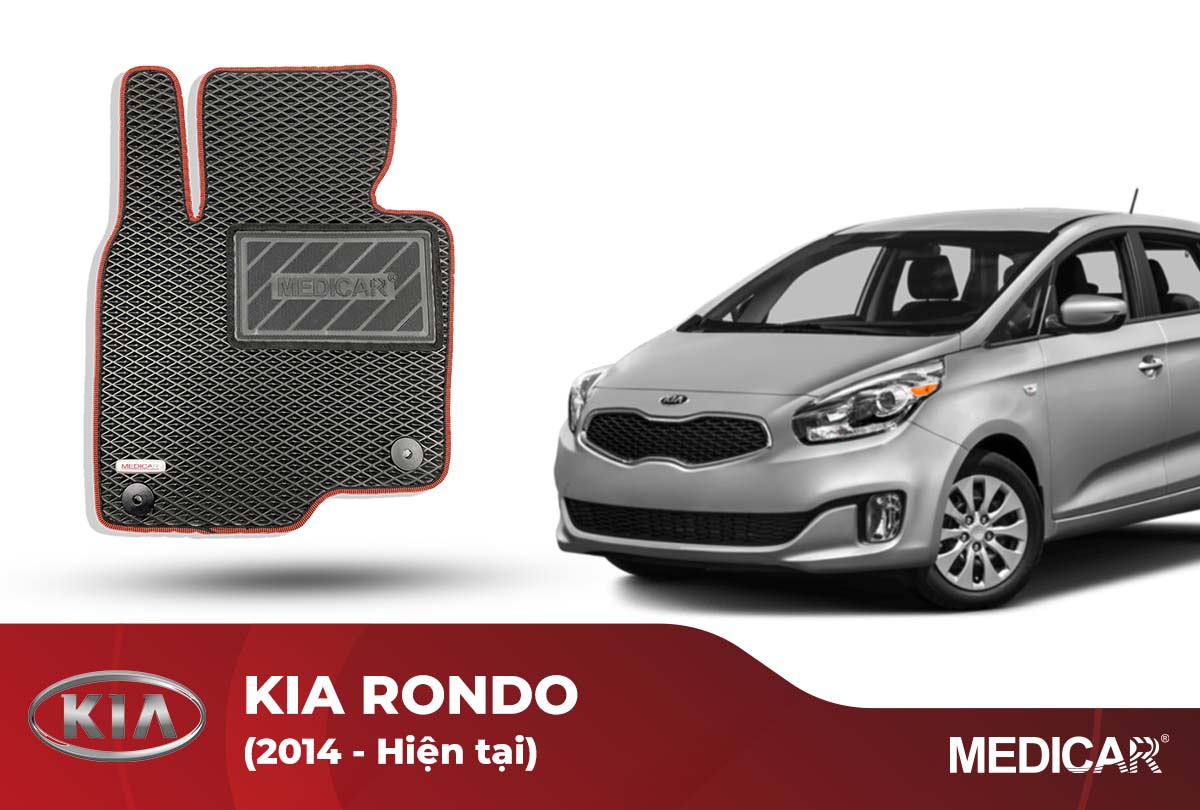 Thảm Lót Sàn Ô Tô Kia Rondo (2014-Hiện tại)