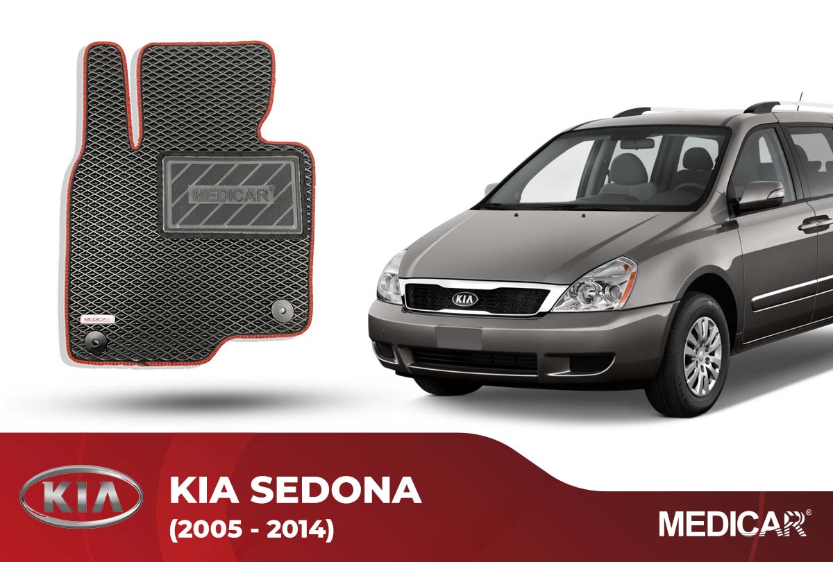 Thảm Lót Sàn Ô Tô Kia Sedona (2005-2014)