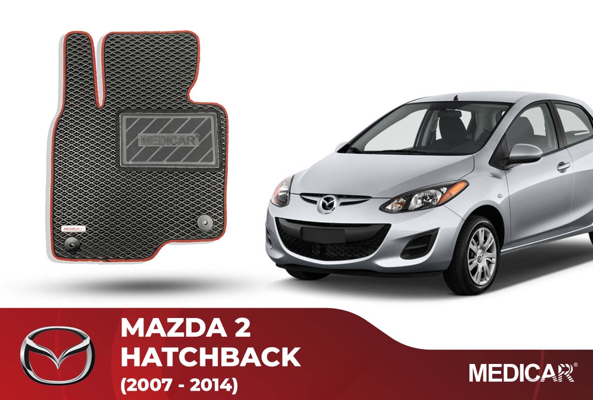 Thảm Lót Sàn Ô Tô Mazda 2 Hatback (2007-2014)