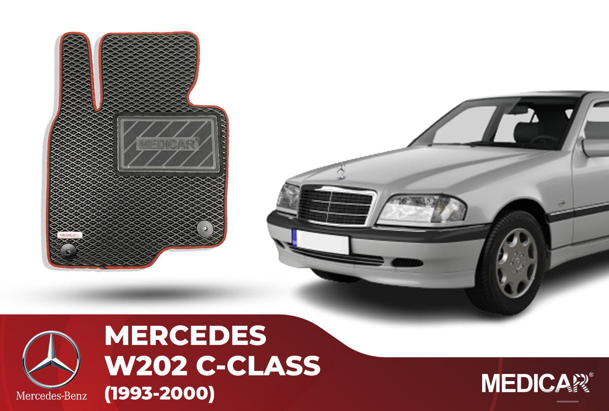 Thảm Lót Sàn Ô Tô Mercedes W202 C-Class (1993-2000)