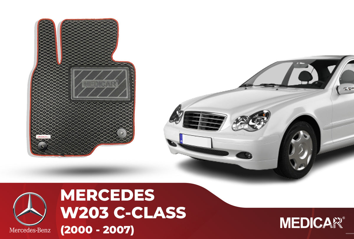 Thảm Lót Sàn Ô Tô Mercedes W203 C-Class (2000-2007)