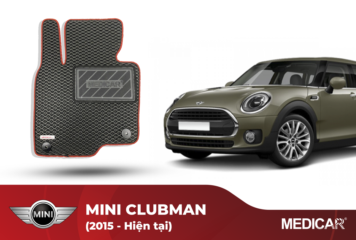 Thảm Lót Sàn Ô Tô Mini Cooper Clubman (2015-Hiện tại)