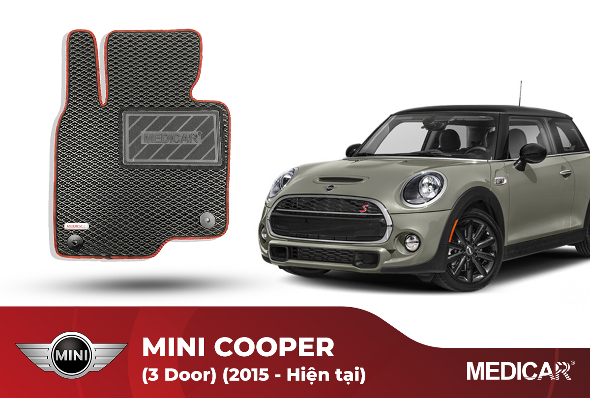 Thảm Lót Sàn Ô Tô Mini Cooper (3 Door) (2015-Hiện tại)