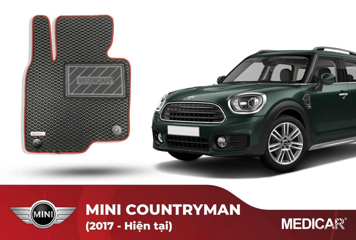 Thảm Lót Sàn Ô Tô Mini Countryman (2017-Hiện tại)