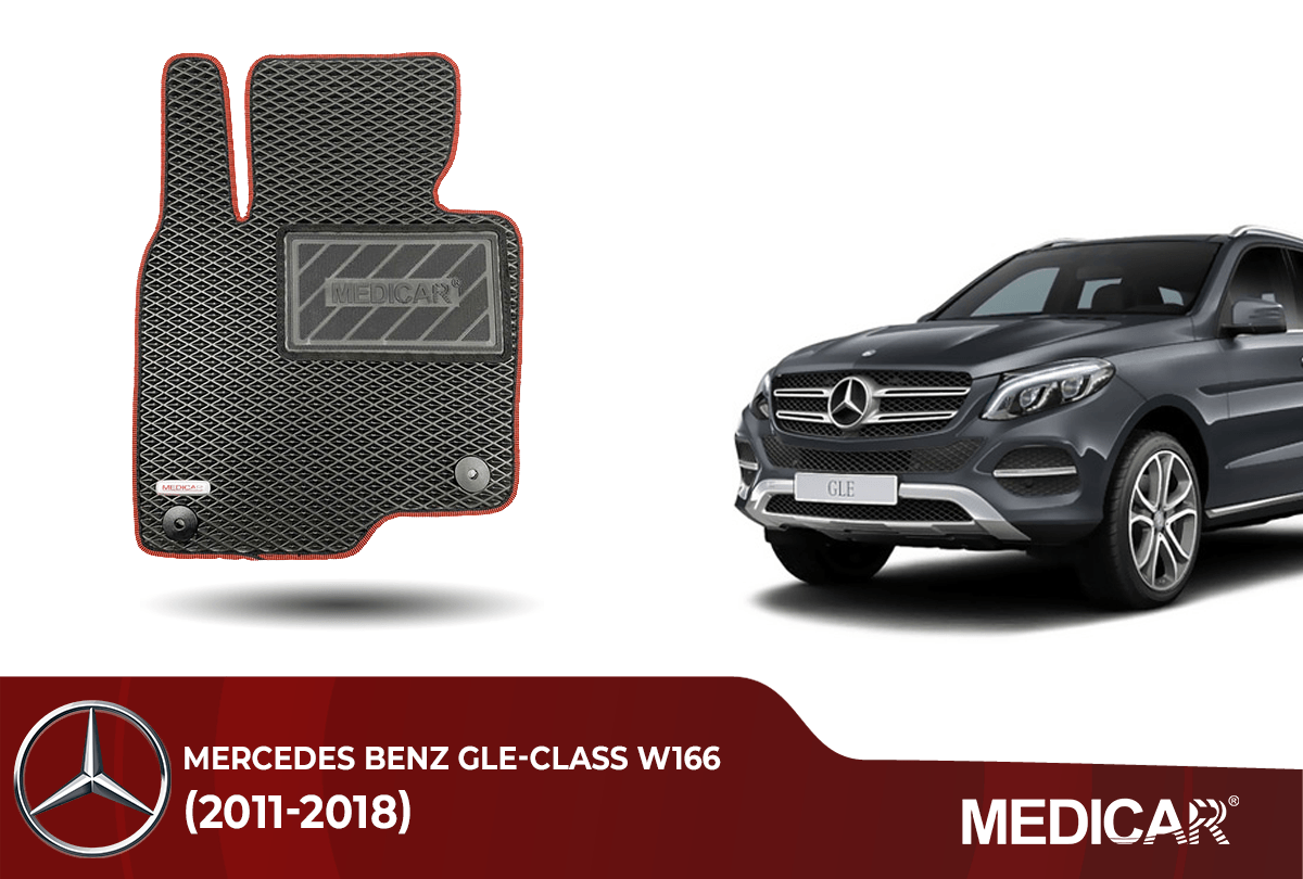 Thảm Lót Sàn Ô Tô Mercedes Benz GLE -Class W166 (2011-2018)