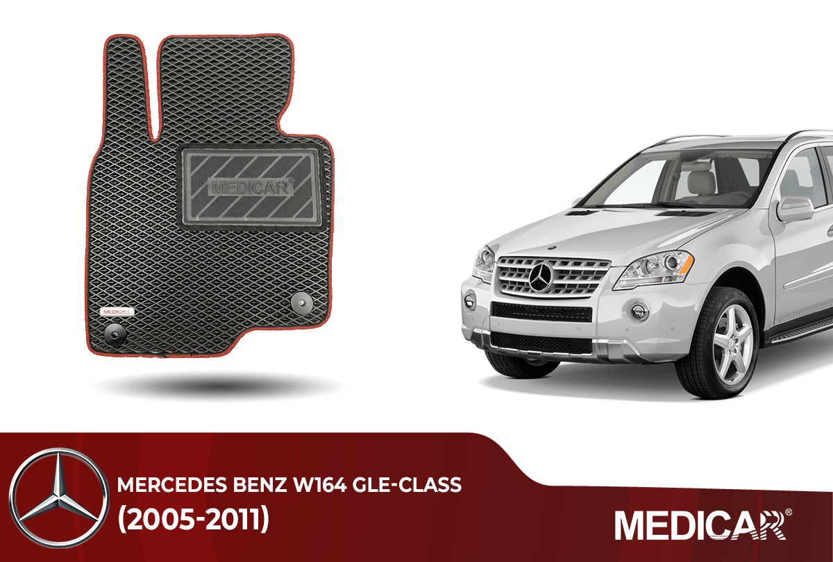 Thảm Lót Sàn Ô Tô Mercedes Benz W164 GLE -Class (2005-2011)