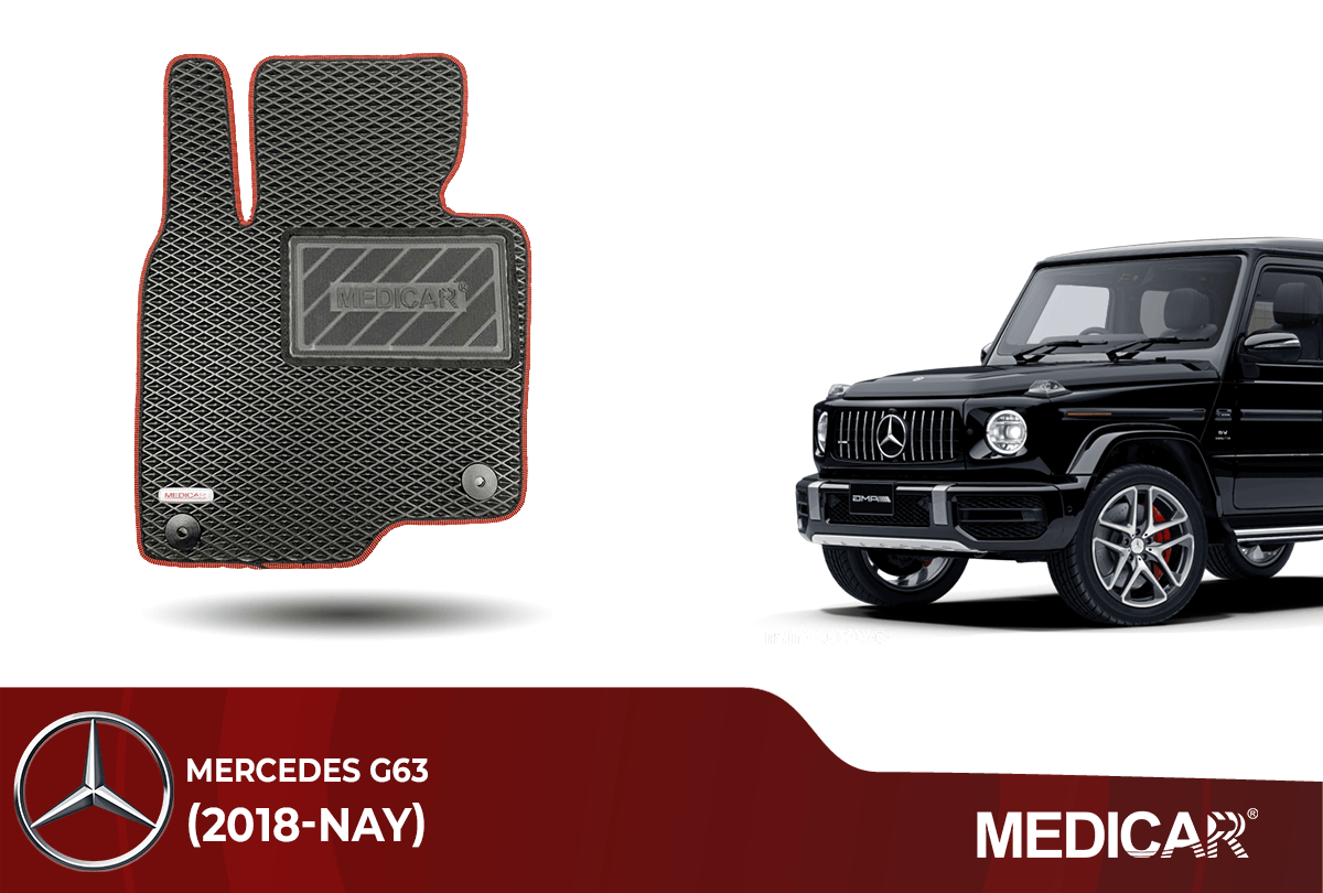 Thảm Lót Sàn Ô Tô Mercedes G63  (2018-Hiện tại)