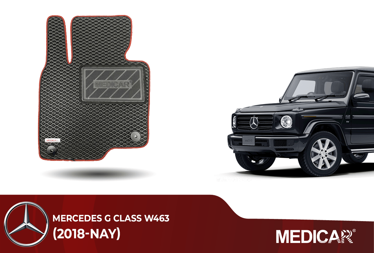 Thảm Lót Sàn Ô Tô Mercedes G Class W463 (2018- Hiện tại)