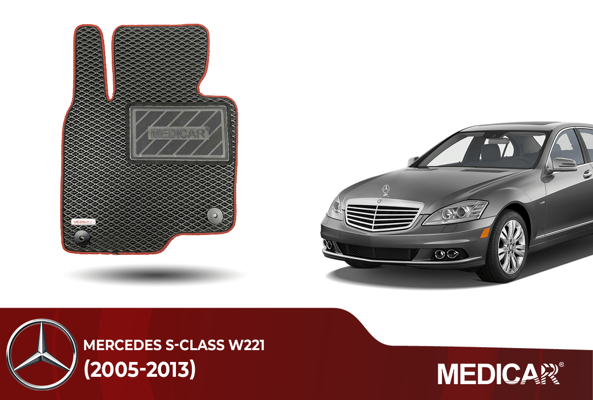 Thảm Lót Sàn Ô Tô Mercedes S-Class W221 (2005-2013)