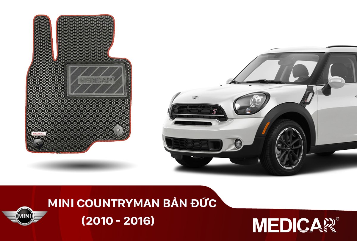 Thảm Lót Sàn Ô Tô Mini Countryman Bản Đức (2010-2016)