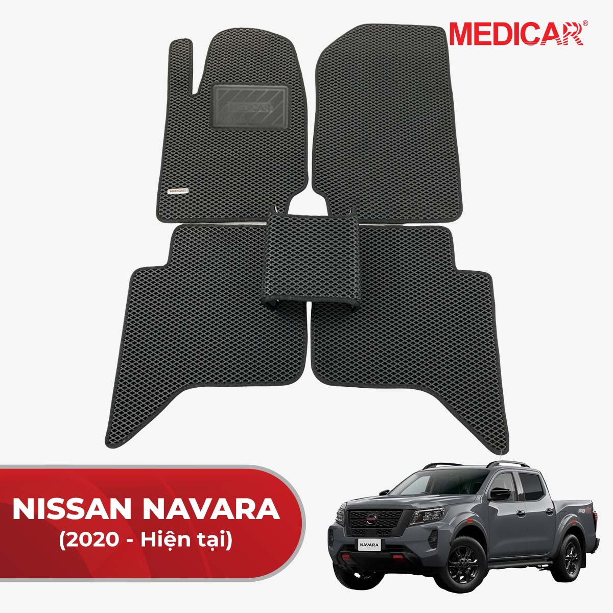 Thảm Lót Sàn Ô Tô Nissan Navara (2020-Hiện tại)