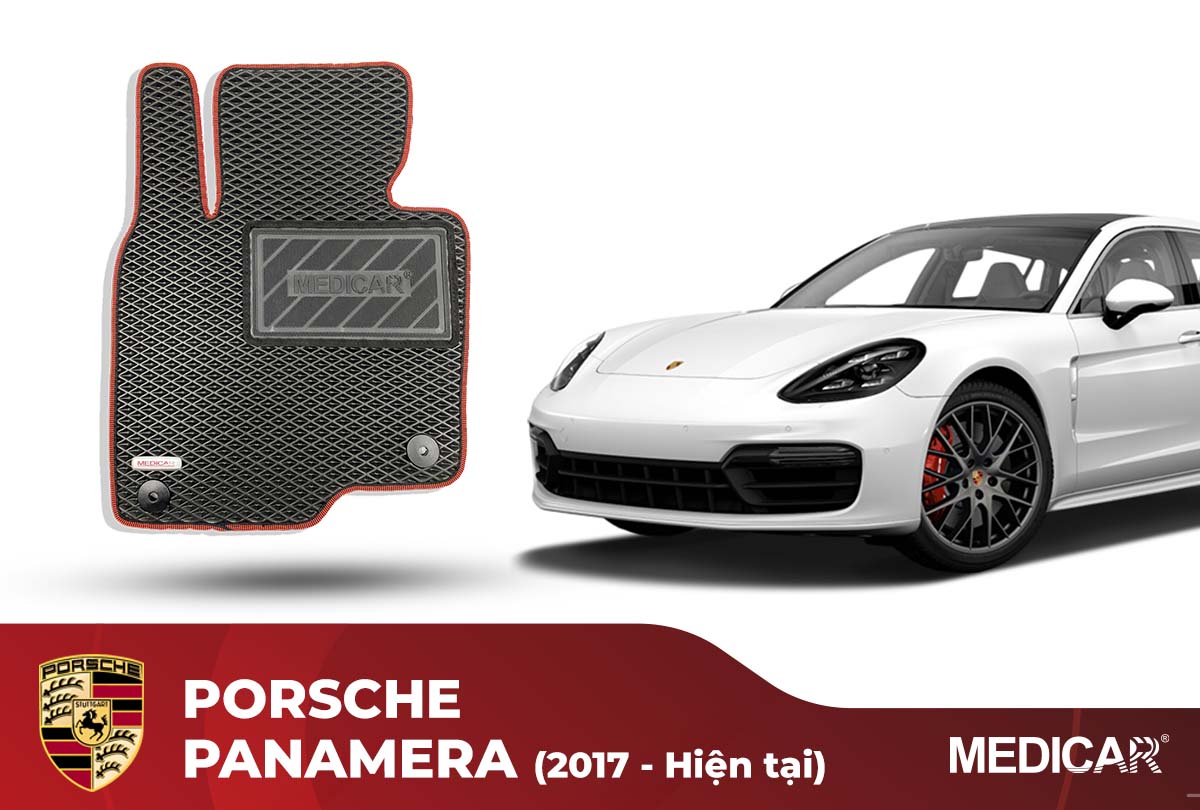 Thảm lót sàn ô tô Porsche Panamera (2017-Hiện tại)