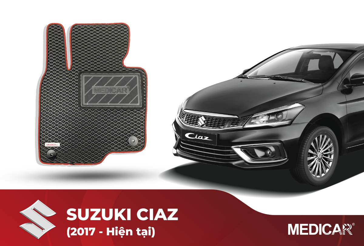 Thảm Lót Sàn Ô Tô Suzuki CIAZ (2017-Hiện tại)