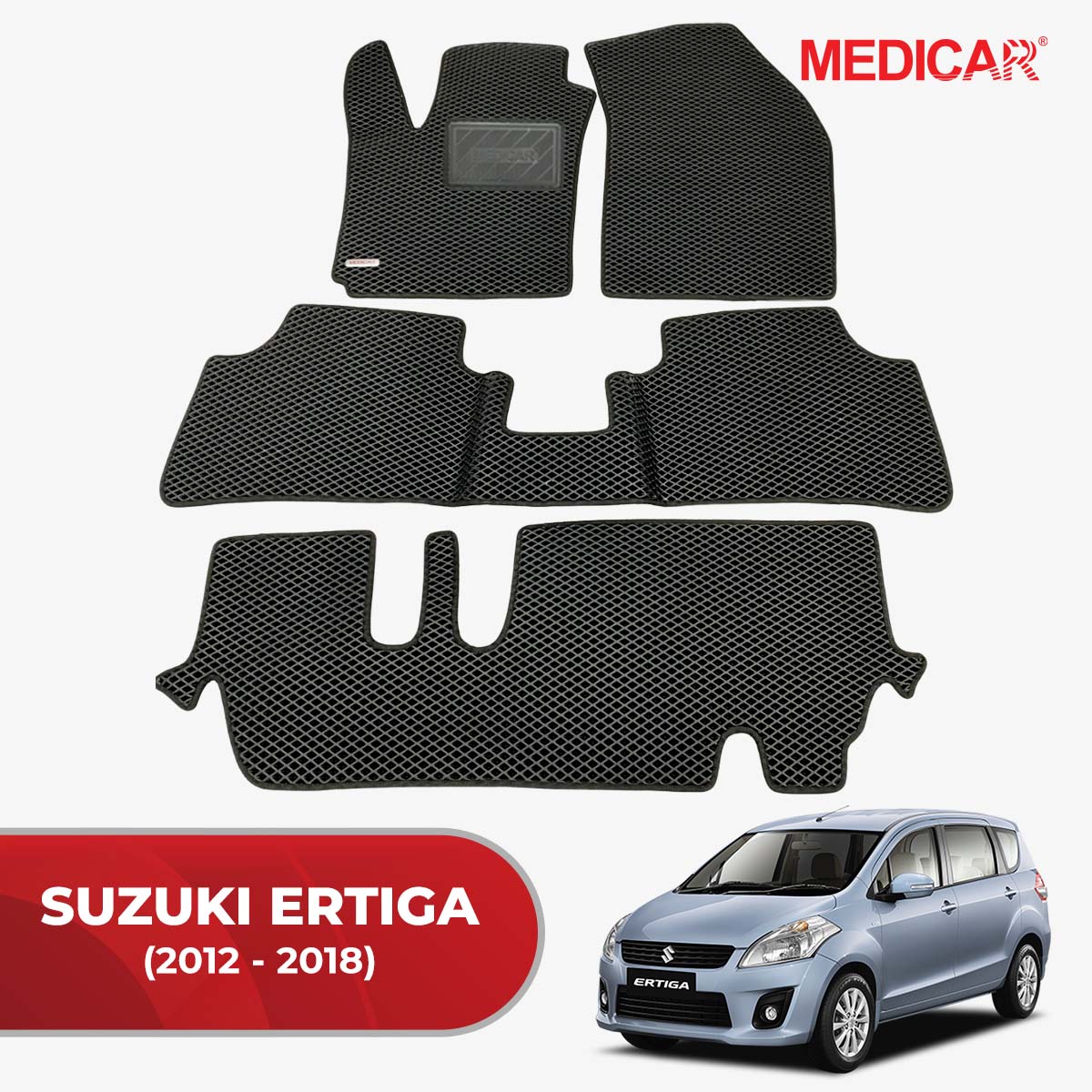 Thảm Lót Sàn Ô Tô Suzuki Ertiga (2012-2018)