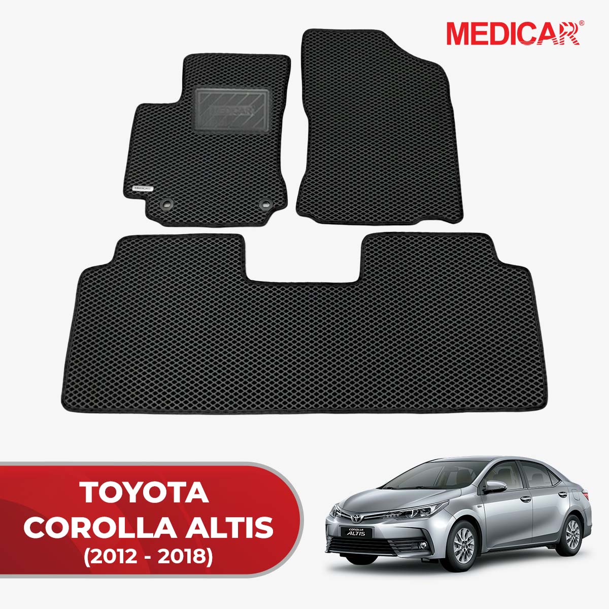 Thảm Lót Sàn Ô Tô Toyota Corolla Altis (2012-2018)