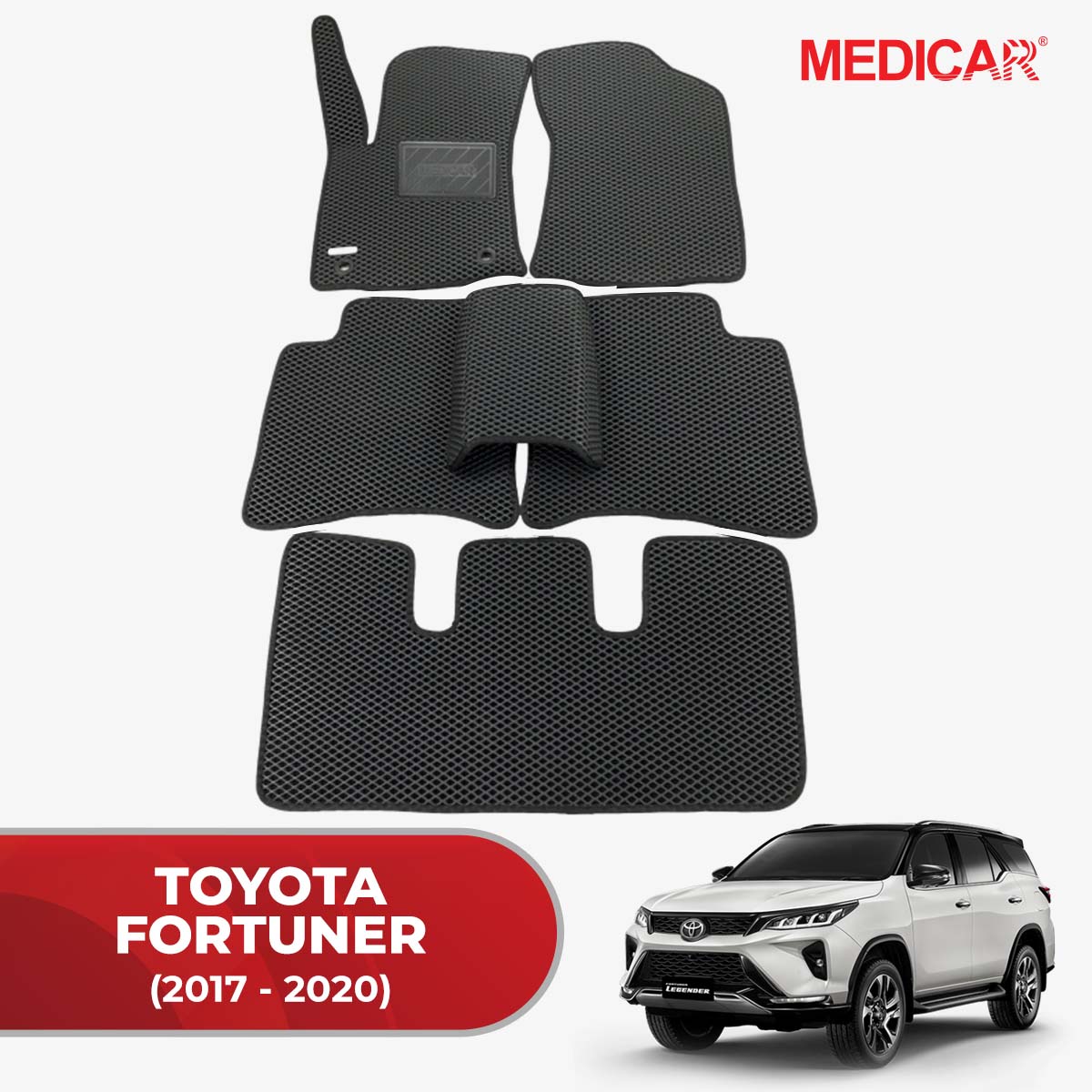 Thảm Lót Sàn Ô Tô Toyota Fortuner (2017-2020)