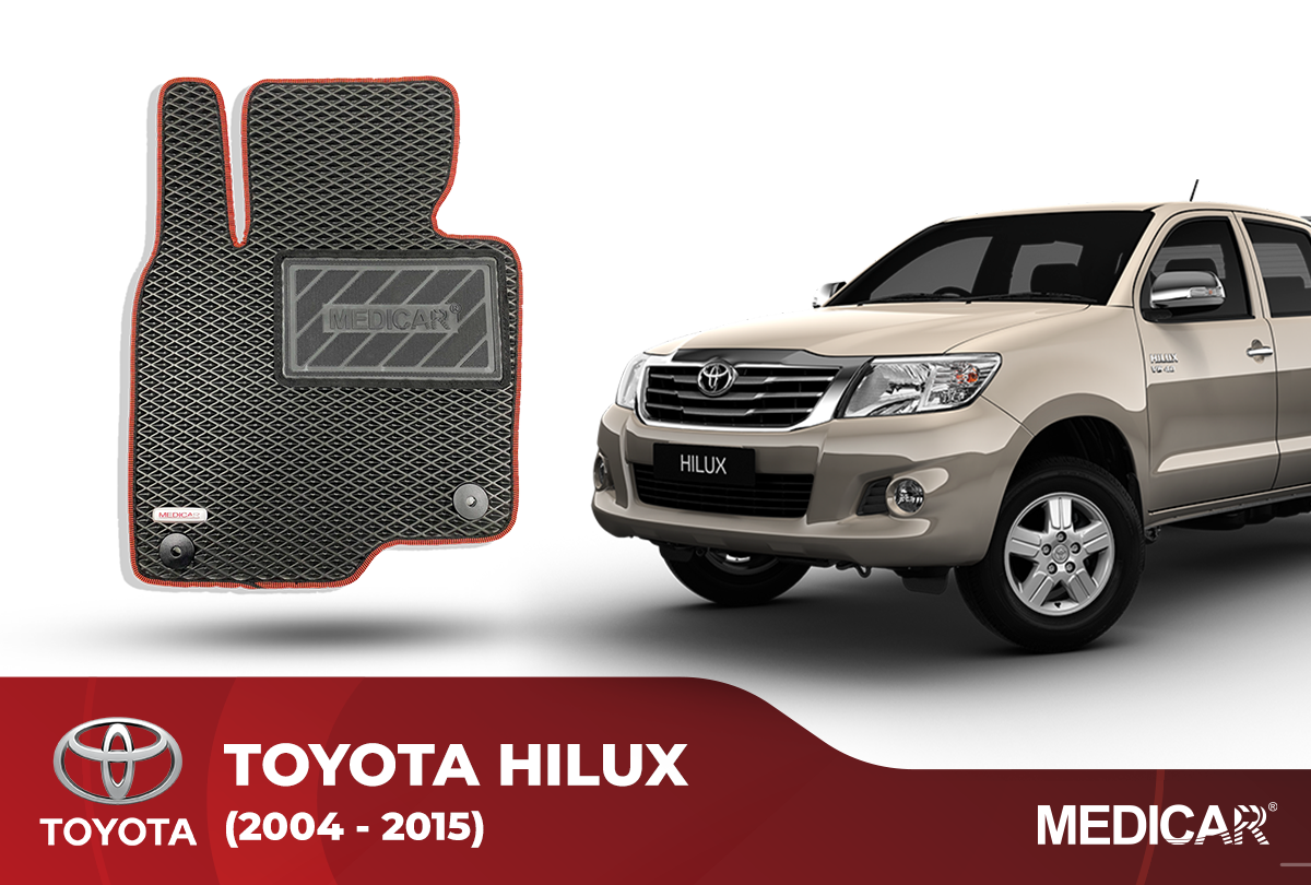 Thảm Lót Sàn Ô Tô Toyota Hilux (2004-2015)