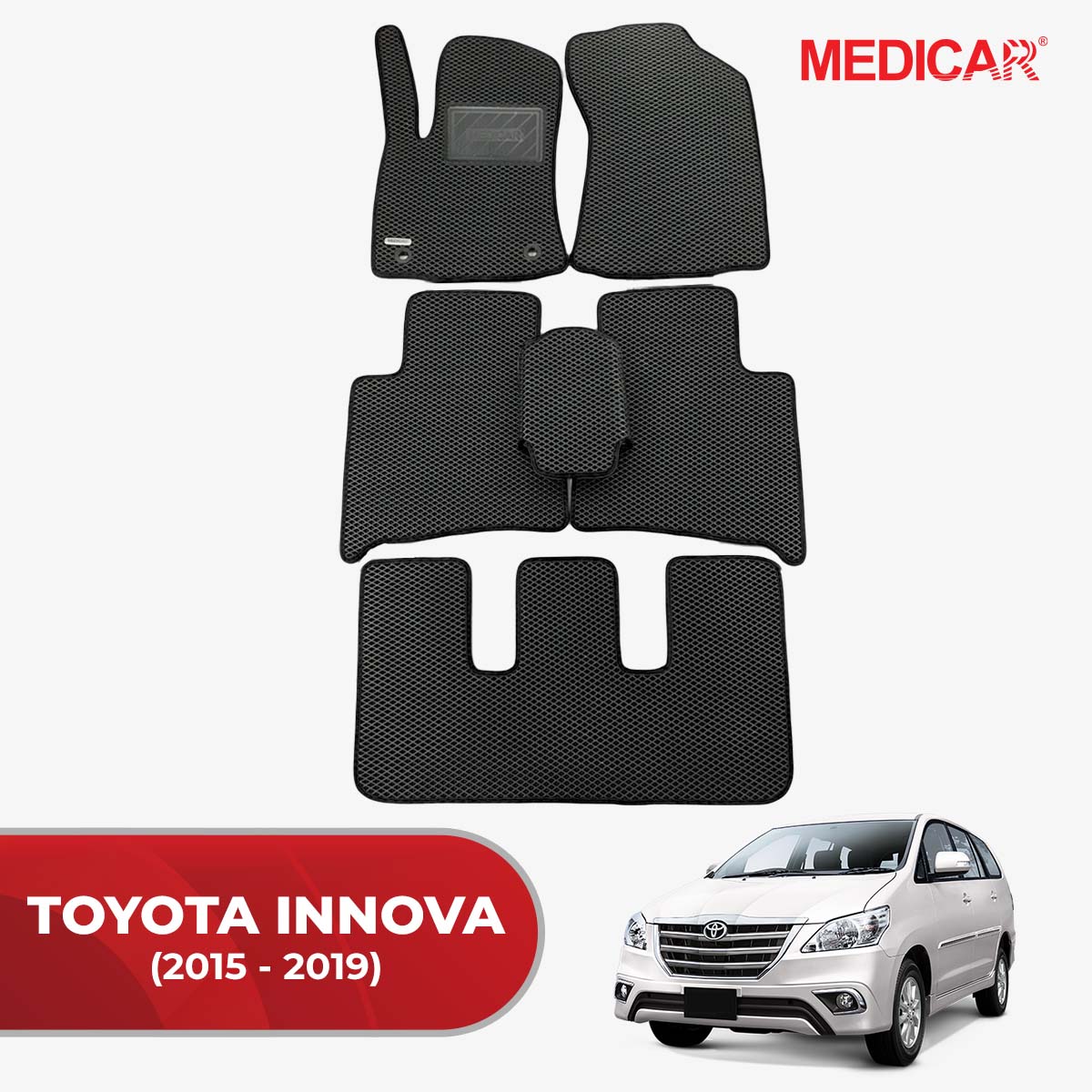 Thảm Lót Sàn Ô tô Toyota Inova (2015-2019)