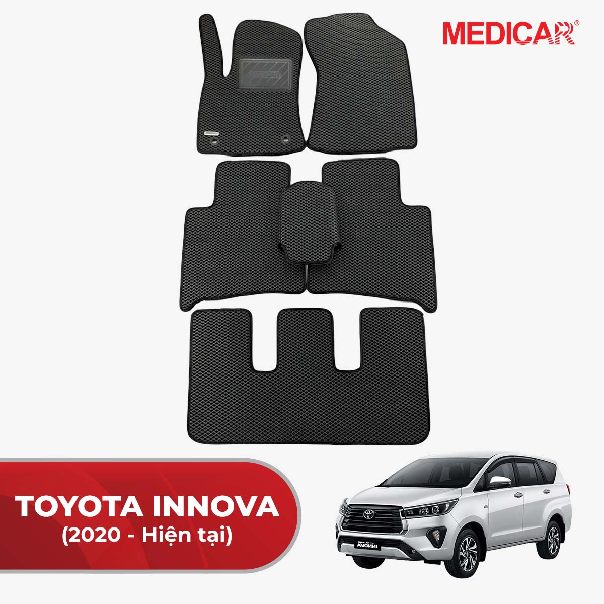 Thảm Lót Sàn Ô tô Toyota Inova (2020-Hiện tại)