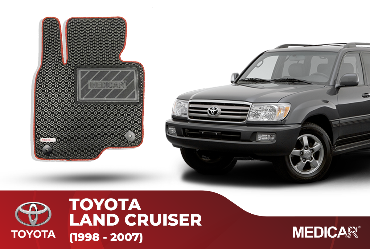 Thảm Lót Sàn Ô Tô Toyota Land Cruiser J100 (1998-2007)