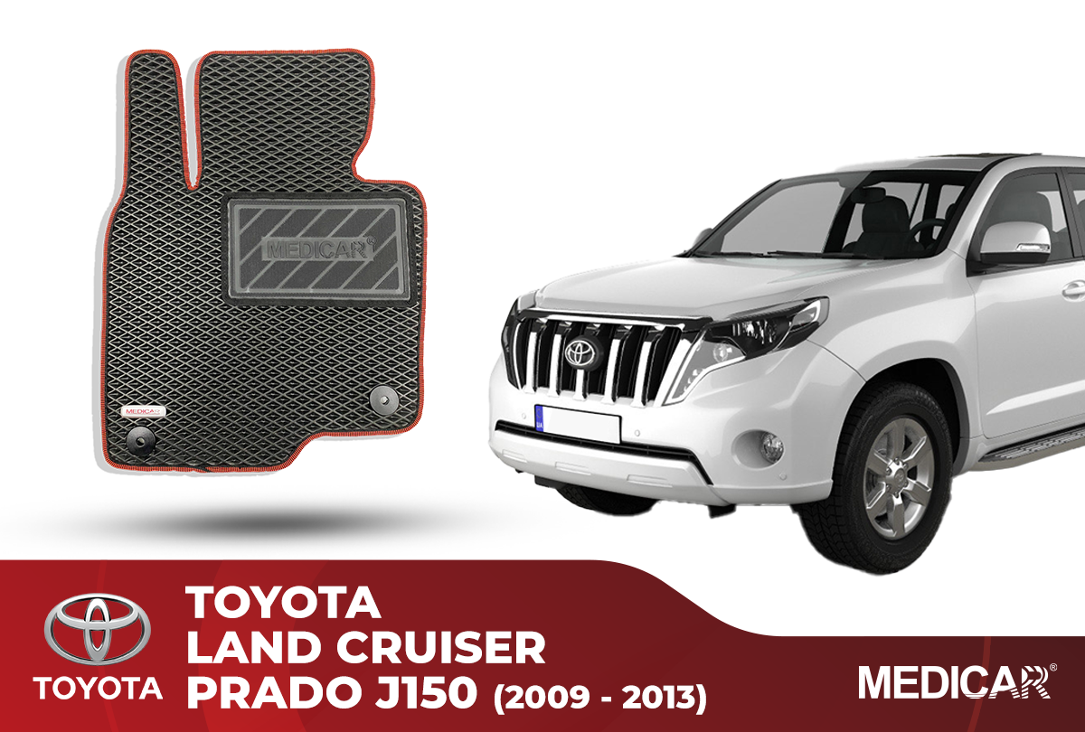 Thảm Lót Sàn Ô tô Toyota Land Cruiser Parado J150 (2009-2013)