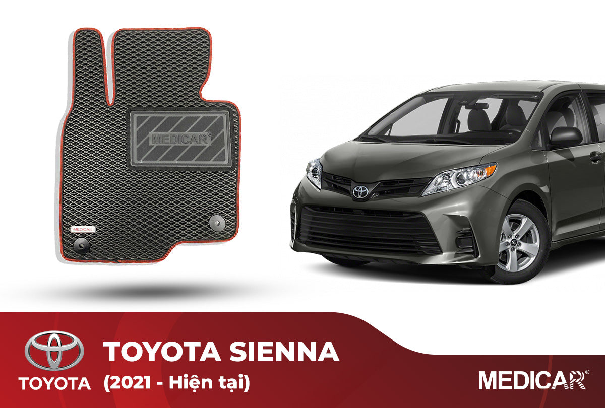 Thảm Lót Sàn Ô Tô Toyota Sienna (2021-Hiện tại)