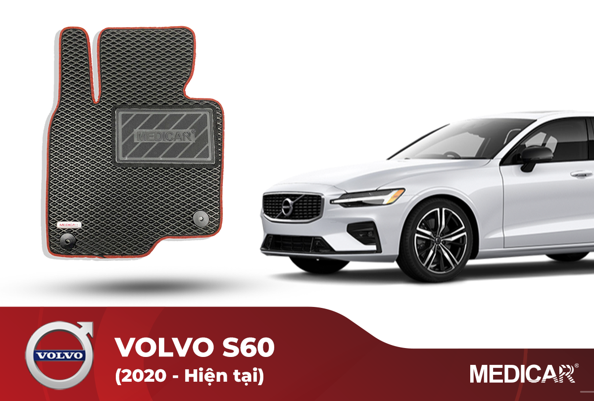 Thảm Lót Sàn Ô Tô Volvo S60 (2020-Hiện tại)