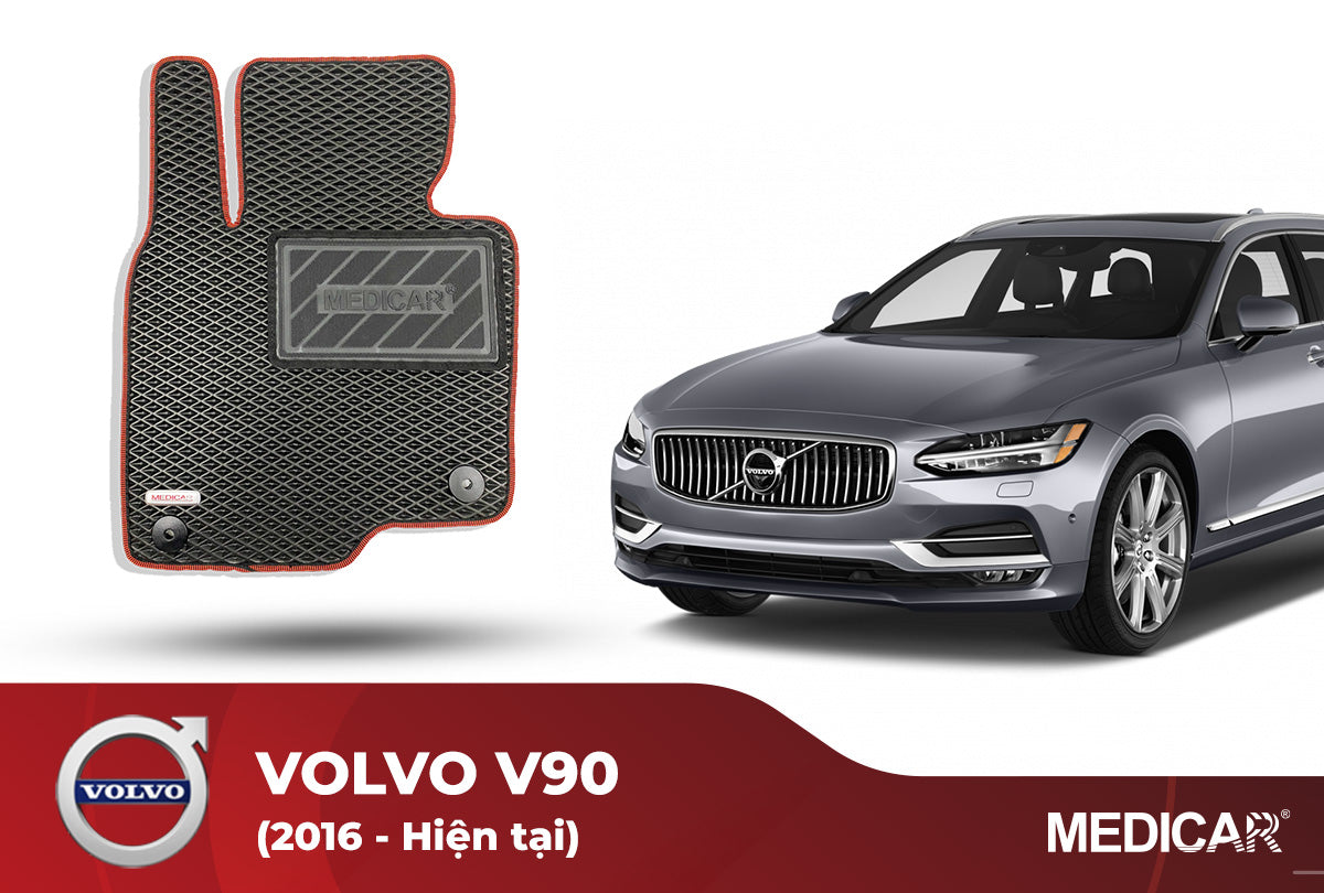 Thảm Lót Sàn Ô Tô Volvo V90 (2016-Hiện tại)