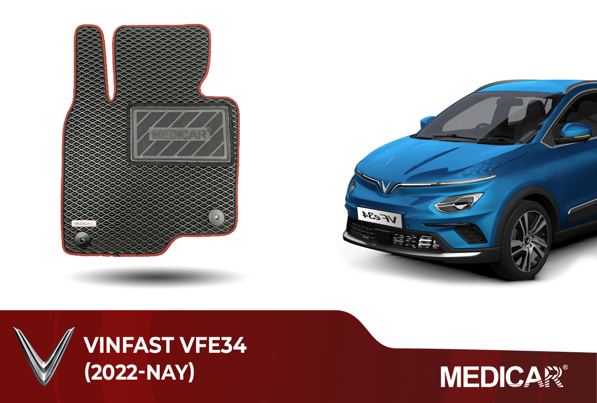 Thảm lót sàn ô tô Vinfast VF E34 (2022 - Hiện tại)