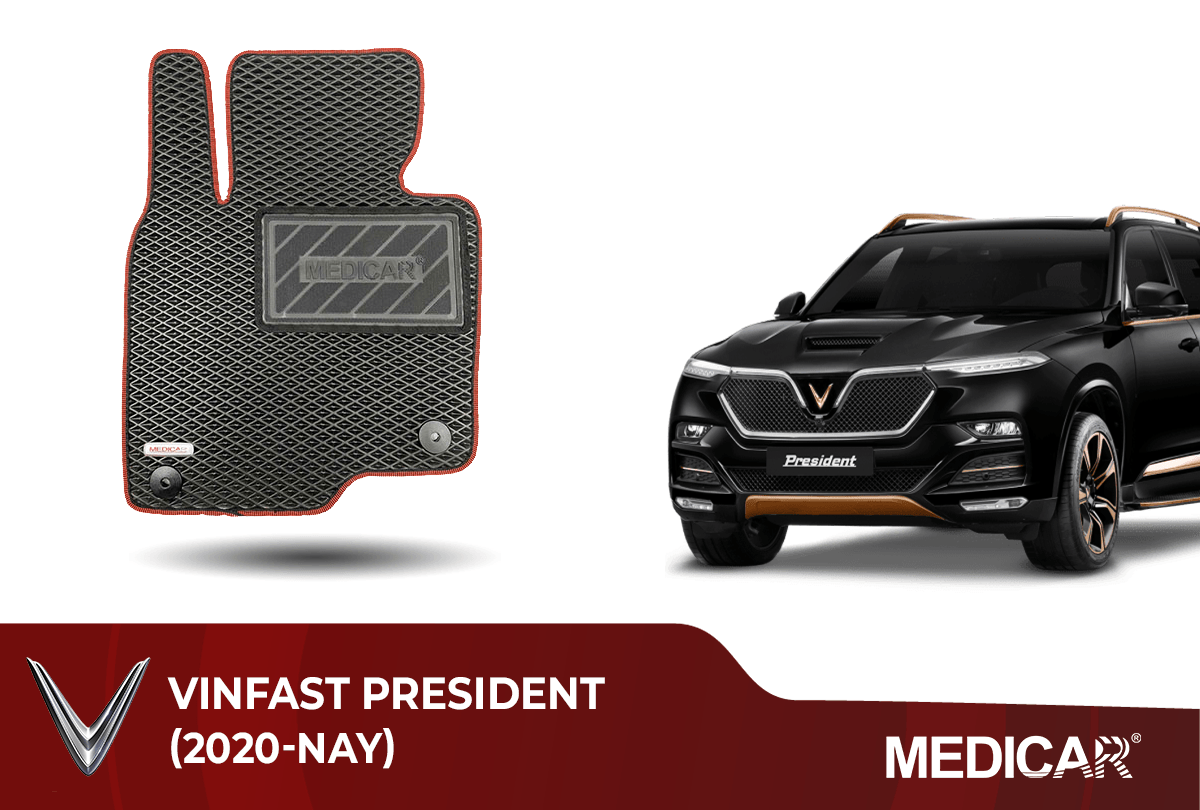 Thảm Lót Sàn Ô Tô Vinfast President (2020-Hiện tại)